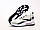 Чоловічі кросівки Nike Air Max 270 React Grey White (Найк Аір Макс Реактив білі з сірим), фото 4