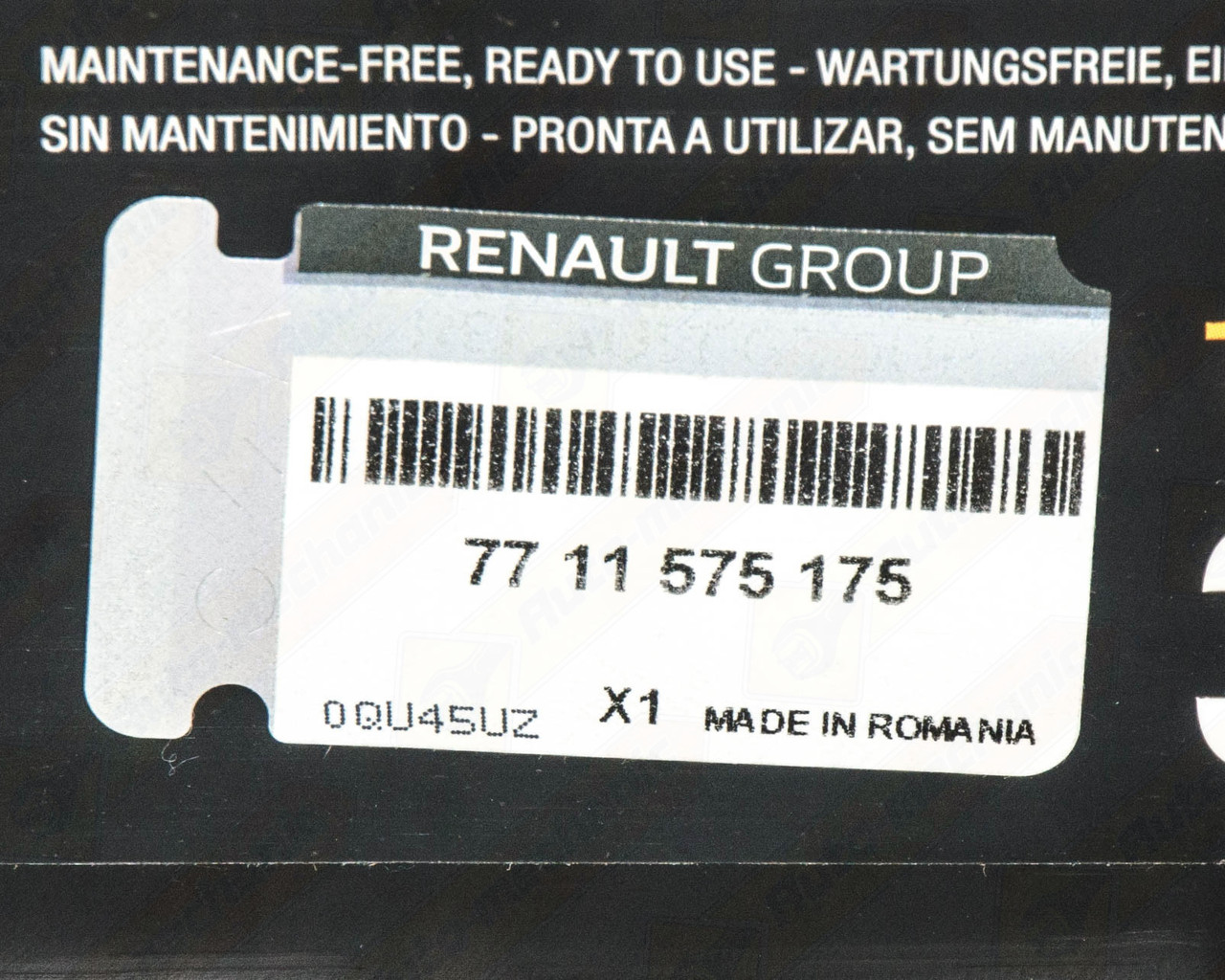 Аккумулятор АКБ L3 70AH на Renault Kangoo II 2008-> Renault (Оригинал) - 7711575175 - фото 6 - id-p930728145