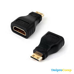 Переходник miniHDMI (male) - HDMI (female)