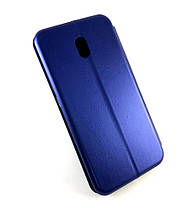 Чохол для Xiaomi Redmi 8A боковий з підставкою протиударний Luxo Walet синій, фото 3