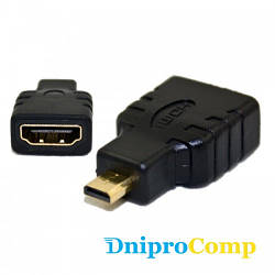 Переходник microHDMI (male) - HDMI (female)