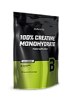 Креатин моногідрат 100% Creatine Monohydrate (500 г) пакет Biotech USA