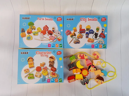 Дерев'яна гра Шнурівка, фото 2