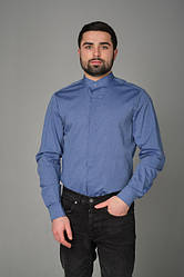 Чоловіча сорочка для офіціанта та бармена в горошок