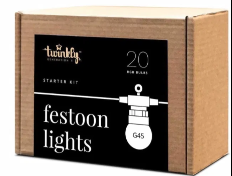 Smart-гирлянда Twinkly Festoon Lights Starter Kit (TWF-020-STP)