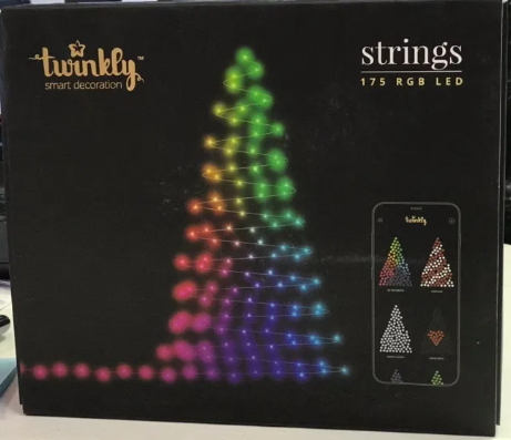Smart Гірлянда Twinkly Strings 175 RGB LED Wi-Fi
