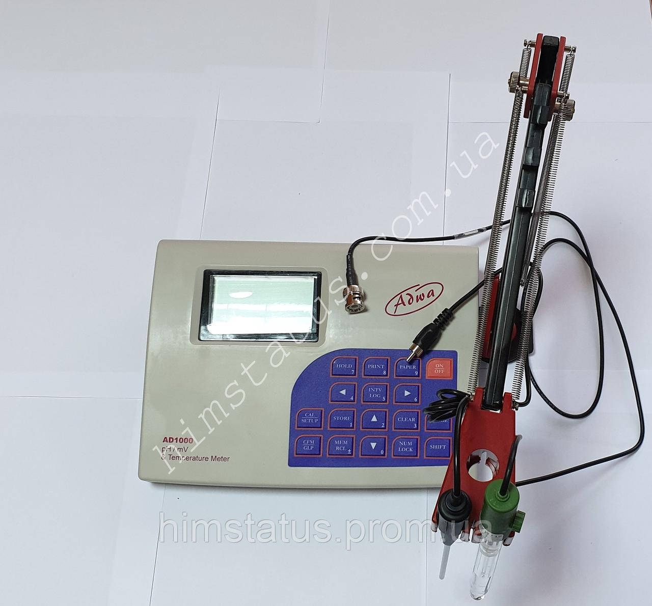 Лабораторный рНметр pH/ОВП/Tempметр ADWA AD1000 (2.000...+16.000 pH