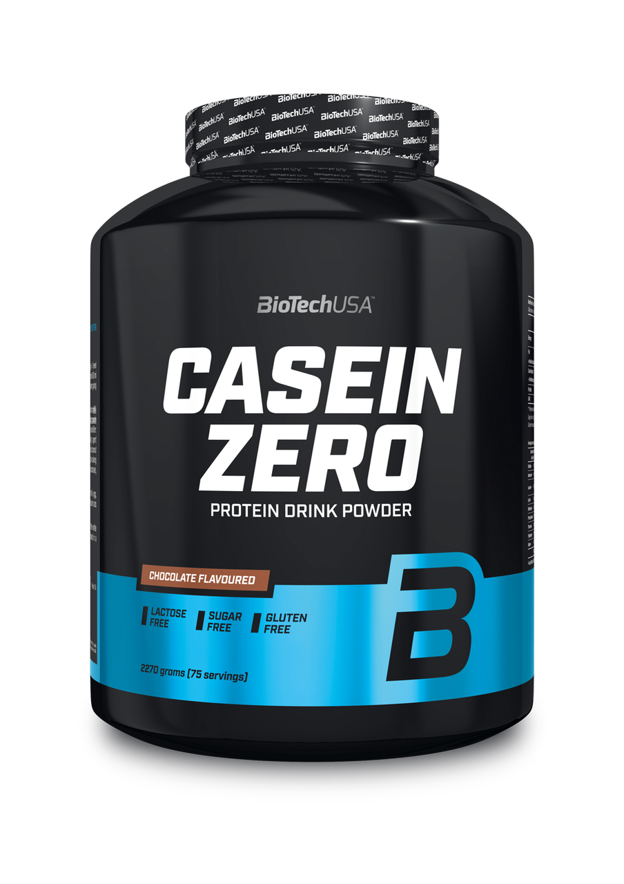 Протеїни Casein Zero (2270 г) Biotech USA, фото 1