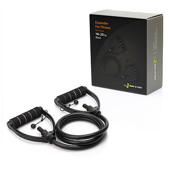 Еспандер трубчастий з ручками регульований по довжині Навантаження 16-23 кг