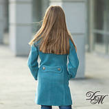 Елегантне кашемірове пальто для дівчинки «Ноті», фото 3