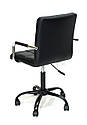 Крісло AUGUSTO - ARM BK-OFFICE ЕК ЧОРНИЙ, фото 3