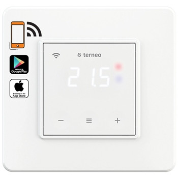 Терморегулятор для теплої підлоги програмований з Wi-fi Terneo sx (білий)