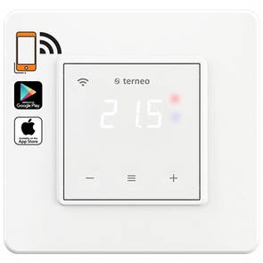 Терморегулятор для теплої підлоги програмований з Wi-fi Terneo sx (білий)