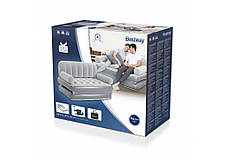 Надувний диван 75073 Bestway з електричним насосом, (188 х 152 х 64 см), фото 4