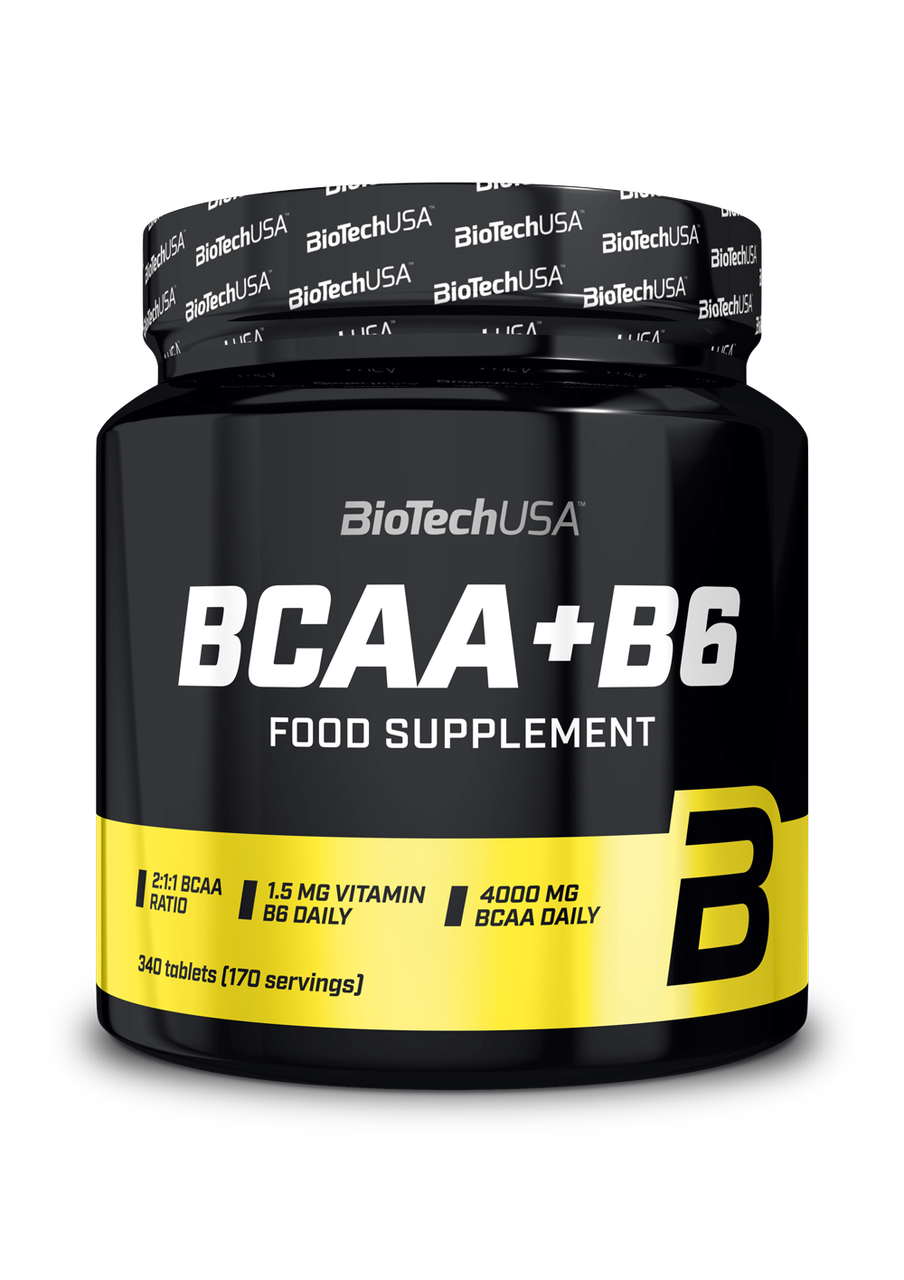 БЦАА BCAA + B6 (340 табл.) BioTech USA