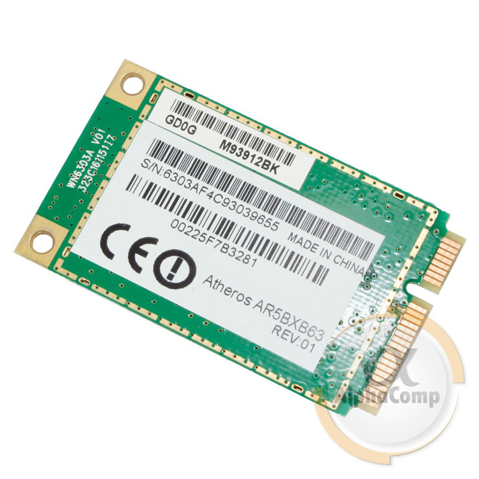 Адаптер mini PCI-e WiFi Atheros AR5BXB63 802.11 b/g 54 Mbit/s БУ