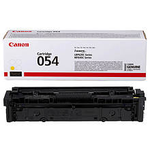 Заправка картриджа Canon 054 yellow до принтера i-sensys LBP621Cw, LBP623Cdw, MF641Cw, MF645Cx, MF643Cdw