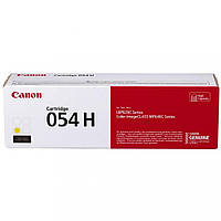 Заправка картриджа Canon 054H yellow для принтера i-sensys LBP621Cw, LBP623Cdw, MF641Cw, MF645Cx, MF643Cdw