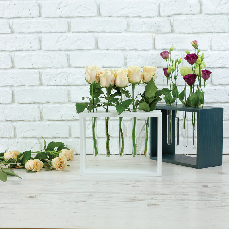 Декоративна підставка під квіти (5 пробірок)