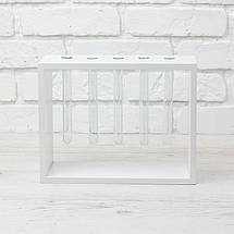 Декоративна підставка під квіти (5 пробірок), фото 3