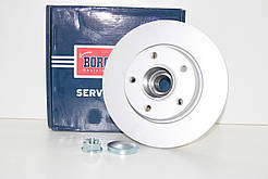 Гальмівний диск задній Рено Трафік 01> (диск+підшипник+ABS) BORG&BECK (Великобританія) BBD5813S
