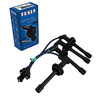 Дроти запалювання Газель,Волга дв.406-409 компл. TESLA T712S силiкон синi