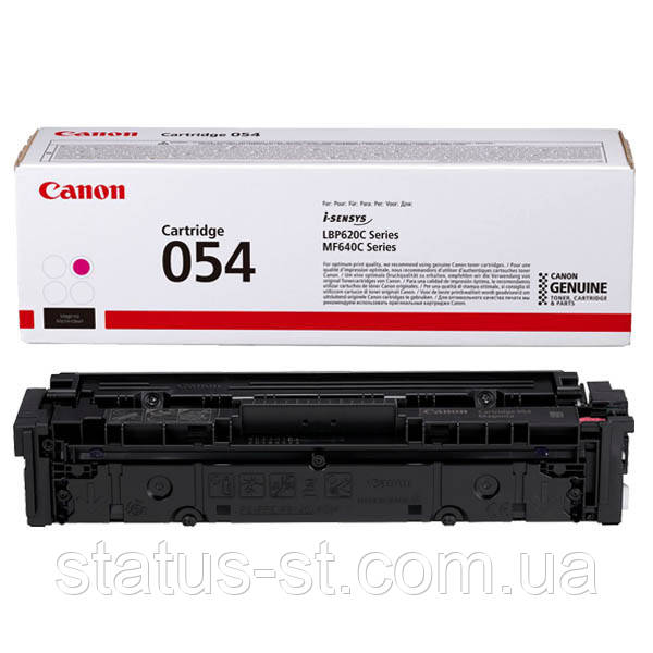 Заправка картриджа Canon 054 magenta до принтера i-sensys LBP621Cw, LBP623Cdw, MF641Cw, MF645Cx, MF643Cdw