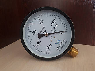 Вакуумметр ДВ 05-МП-3У (-100...0 кПа)