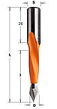 Свердло наскрізне діаметр 12 мм довжина 70 мм праве СМТ 314.120.11 для свердлильно-присадкових станків, фото 4