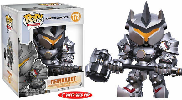 Фігурка Funko Pop Фанко Поп Overwatch Reinhardt Овервотч