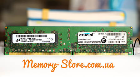 Оперативна пам'ять для ПК MIX Brand DDR2 2GB PC2-5300 667MHZ Intel/AMD, б/в, фото 1