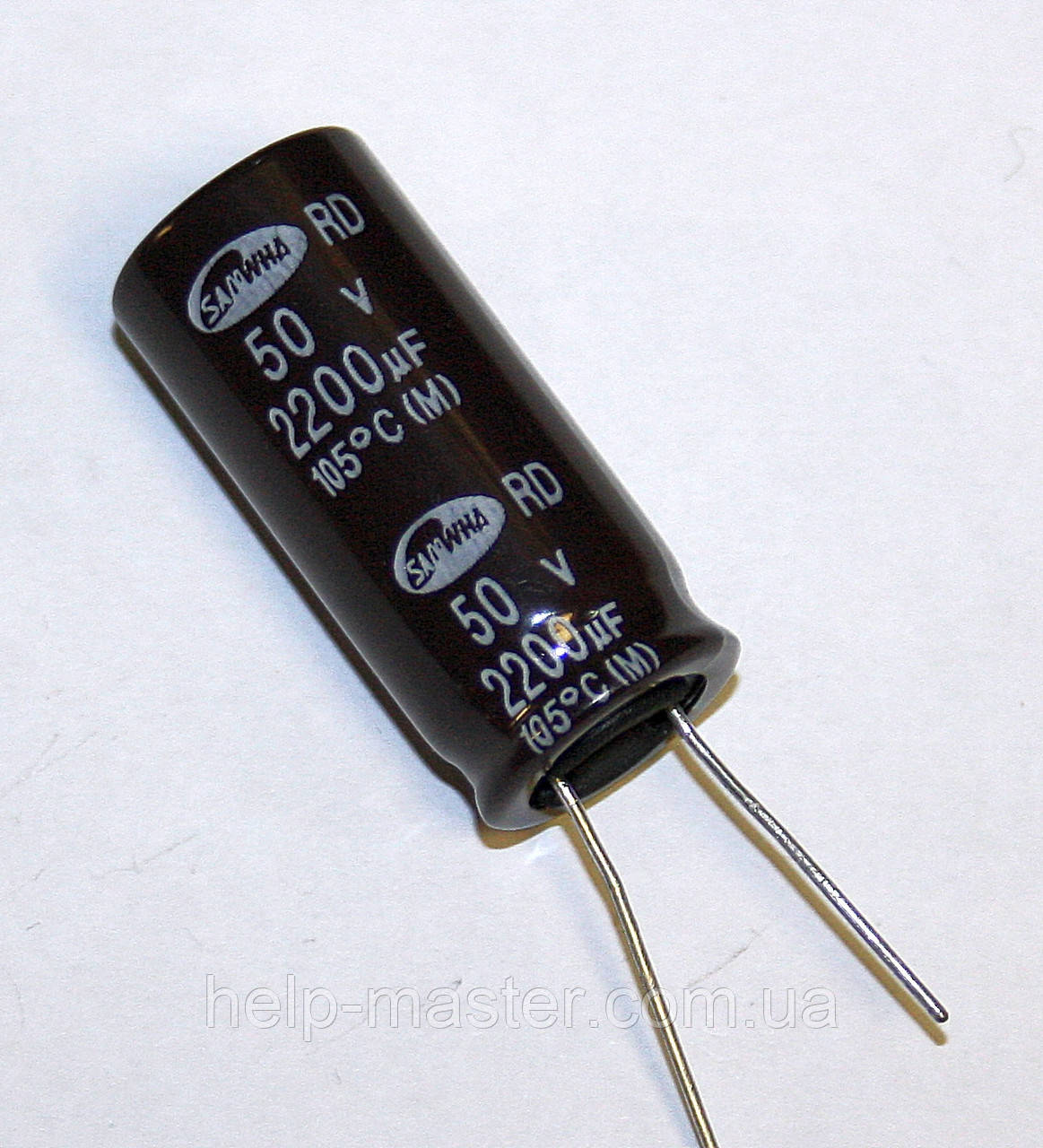 2200 мкф-50v (105 °C) <RD> 16*35 Samwha, фото 1