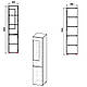 Шафа-24 П "Стиль" 40х46х195 см. ДСП, Колір Ательє світлий, фото 9
