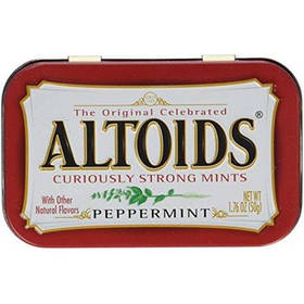 Льодяники Altoids Mints Peppermint 50g