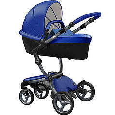 Коляска 2 в 1 Mima Xari + Starter Pack Grafit Grey, Royal Blue