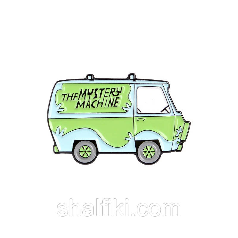 "Фургончик таємниць The mystery machine (Скубі Ду)" значок (пін) металевий