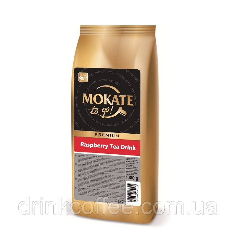 Розчинний чай зі смаком малини MOKATE PREMIUM Польща 1 кг