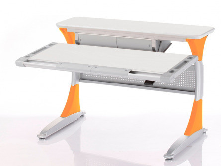 Дитячий стіл зростаючий Harvard Comf Pro KD-333 Orange з кабінетом твк