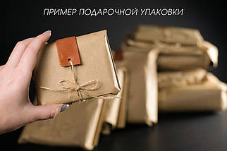 Жіноче класичне портмоне з монетницею з натуральної шкіри колір Зелений, фото 6