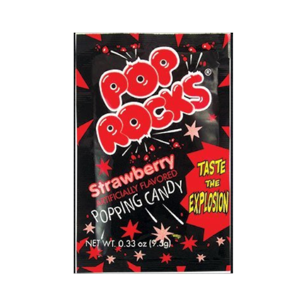 Вибухова Карамель Pop Rocks Strawberry 9.5 g