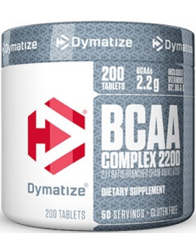 BCAA Complex 2200 Dymatize Nutrition 200 caplets