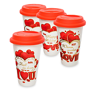 Чашки та інший посуд до Дня Закоханих