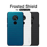 Nillkin Nokia 6.2/ 7.2 Super Frosted Shield Black Чохол Накладка Бампер, фото 6