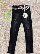 Джинсові штани на дівчинку гуртом, S&D, 6-16 рр.