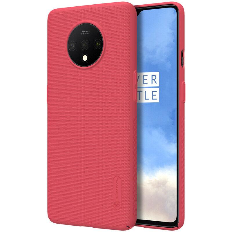 Nillkin Oneplus 7T Super Frosted Shield Red Чохол Накладка Бампер