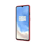 Nillkin Oneplus 7T Super Frosted Shield Red Чохол Накладка Бампер, фото 5