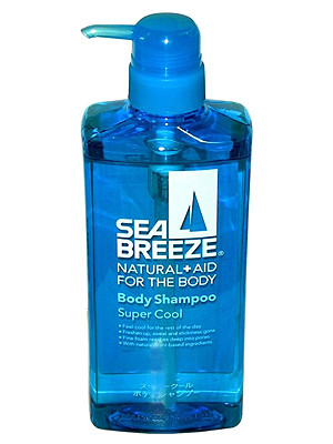 Освіжаючий гель для душу "SHISEIDO" "SEA BREEZE" з ментолом 600 мл (866120)