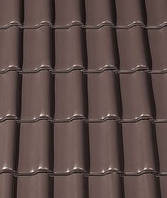 Керамічна черепиця Creaton Harmonie Nuance темно-коричнева ангобована