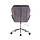 Перукарське крісло на пневматиці Hrove Form HR212 графітовий велюр, фото 4