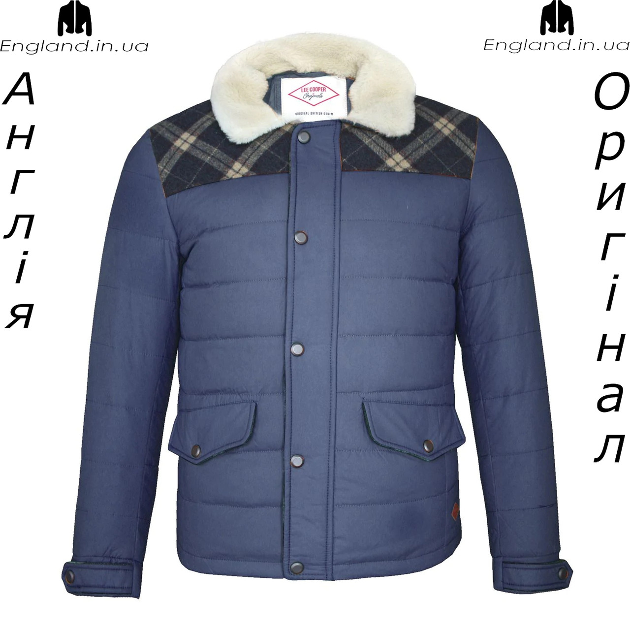 Куртка пуховик чоловічий Lee Cooper (Лі Купер) з Англії - зима/демісезон, фото 1